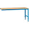 Table d'extension UNIVERSAL Standard Manuflex, plateau multiplex, 2000 x 1000, bleu clair