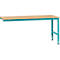 Table d'extension UNIVERSAL Standard Manuflex, plateau multiplex, 2000 x 1000, turquoise