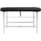 Table de massage, L 2000 x l. 700 x H 500 mm, noir