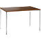 Table de réunion, 1200 x 800 mm, coloris noyer