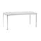 Table de réunion, 1600 x 800 mm, gris clair