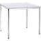 Table de réunion, 800 x 800 mm, blanc