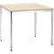 Table de réunion, 800 x 800 mm, coloris érable