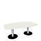 Table de réunion, l. 2000 mm, blanc
