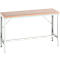 Table de travail Bott verso, jusqu'à 600 kg, L 1500 x H 930 x P 600 mm, hêtre multiplex, acier, gris