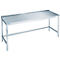 Table de travail en inox, avec garde au sol, 850 x 700 x 1600 mm