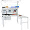 Table de travail ESD avec étagère TRESTON TPH