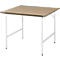 Table de travail - plateau MDF - l. 1500 x P 1000 x H 800-850 mm - hêtre