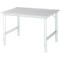 Table de travail, plateau mélaminé, l. 1250 x P 1000 x H 760-1080 mm