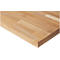 Table de travail RAU, plateau en hêtre, 750 x 800 x 800-850 mm