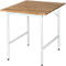 Table de travail RAU, plateau en hêtre, 750 x 800 x 800-850 mm
