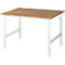 Table de travail RAU, plateau en hêtre, l. 1250 x P 1000 x H 760-1080 mm