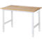 Table de travail RAU, plateau en hêtre, l. 1250 x P 800 x H 760-1080 mm