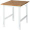 Table de travail RAU, plateau en hêtre, l. 750 x P 1000 x H 760-1080 mm
