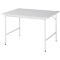 Table de travail RAU, plateau mélaminé, 1250 x 1000 x 800-850 mm