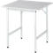 Table de travail RAU, plateau mélaminé, 750 x 800 x 800-850 mm