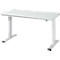 Table de travail série adlatus 300, plateau mélaminé, l. 1500 x P 800 x H 720 – 1120 mm