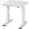 Table de travail série adlatus 300, plateau mélaminé, l. 750 x P 800 x H 750 – 1120 mm