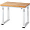 Table de travail Série adlatus 600, 1000 x 700 x 740-1140 mm, plateau en hêtre massif