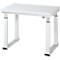 Table de travail série adlatus 600, 1000 x 700 x 740-1140 mm, plateau en stratifié dur