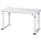 Table de travail série adlatus 600, 1500 x 700 x 740-1140 mm, plateau en stratifié dur