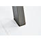 Table haute Meeting Point, rectangulaire, piétement en A, L 1750 x P 680 x H 1042 mm, blanc/anthracite