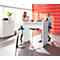 Table haute POINT, l. 1200 x P 600 x H 1125 mm, blanc