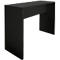 Table haute POINT, l. 1200 x P 600 x H 1125 mm, noir