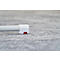 Table haute Quickstep - Ø 700 x H 1100 mm - résistante aux désinfectants - blanc - sans ouverture de parasol
