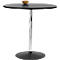 Table Lena, H 760 x Ø 800 mm, noir 