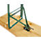Table repliable et 2 bancs repliables - en bois