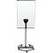 Tableau à feuilles mobiles Legamaster Sketch Easy, tableau magnétique, pied rond, avec bac de réception, L 680 x H 1050 mm, noir et blanc