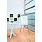 Tableau à feuilles mobiles Legamaster Sketch Easy, tableau magnétique, réglable en hauteur, pied tripode, bac de réception inclus, L 680 x H 1050 mm, noir-blanc