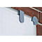 Tableau blanc 2000 MAULpro, 900 x 1200 mm, surface laquée, set II