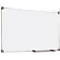 Tableau blanc 2000 MAULpro, cadre gris platine, 600 x 450 mm, surface laquée