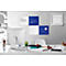 Tableau blanc en verre Nobo, verre de sécurité, sans cadre, magnétique, L 450 x H 450 mm, blanc