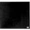 Tableau blanc en verre Nobo, verre de sécurité, sans cadre, magnétique, L 450 x H 450 mm, noir