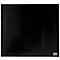 Tableau blanc en verre Nobo, verre de sécurité, sans cadre, magnétique, L 450 x H 450 mm, noir