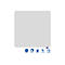 Tableau blanc ESSENCE Legamaster - sans cadre - émaillé - l. 1195 x H 1195 mm - avec bords arrondis