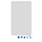 Tableau blanc ESSENCE Legamaster - sans cadre - émaillé - l. 1195 x H 2000 mm - avec bords arrondis