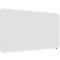 Tableau blanc ESSENCE Legamaster - sans cadre - émaillé - l. 2000 x H 1195 mm - avec bords arrondis