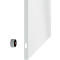 Tableau blanc Franken Infinity, sans cadre, extensible à volonté, magnétique, L 900 x H 600 mm, acier laqué, blanc, matériel de montage inclus