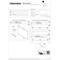 Tableau blanc Franken X-tra!Line, montage mural en format vertical &amp; horizontal, acier laqué blanc &amp; cadre en aluminium, magnétique, bac de rangement, L 1200 x H 1200 mm