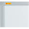 Tableau blanc Franken X-tra!Line, montage mural en format vertical &amp; horizontal, acier laqué blanc &amp; cadre en aluminium, magnétique, bac de rangement, L 1200 x H 1200 mm
