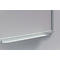 Tableau blanc Franken X-tra!Line, montage mural en format vertical &amp; horizontal, acier laqué blanc &amp; cadre en aluminium, magnétique, bac de rangement, L 1200 x H 1200 mm