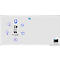 Tableau blanc Legamaster UNITE, magnétique, support pour marqueurs, L 2000 x P 12,6 x H 1000 mm, acier laqué, blanc