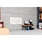 Tableau blanc Legamaster UNITE, magnétique, support pour marqueurs, L 900 x P 12,6 x H 600 mm, acier laqué, blanc