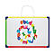 Tableau blanc Maul - laqué -magnétique - portable - l. 400 x H 280 mm