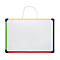 Tableau blanc Maul - laqué -magnétique - portable - l. 400 x H 280 mm