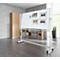 Tableau blanc mobile MAULstandard - utilisable des 2 côtés - plastifié - tableau pivotant - L 2000 x H 1000 mm